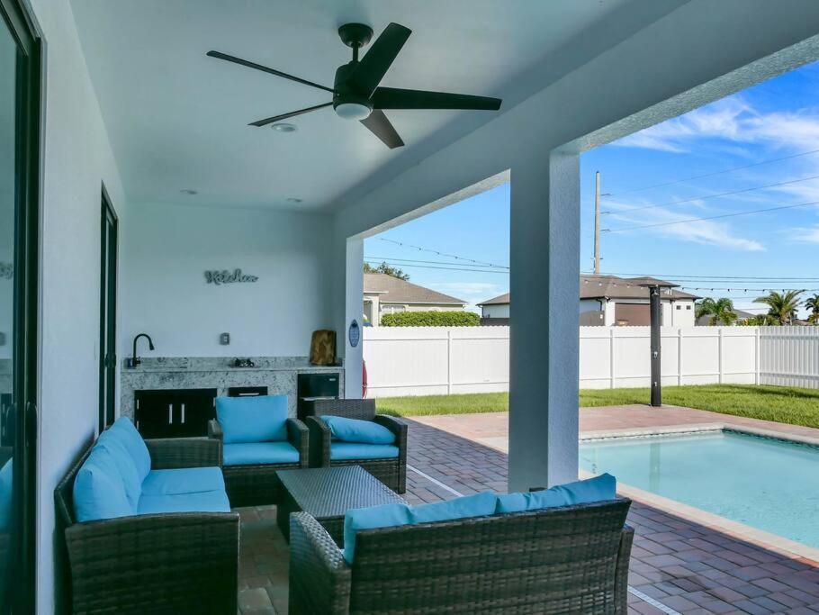 Casa Sevilla, Heated Pool, Sleeps 9, 4B3B Cape Coral Dış mekan fotoğraf